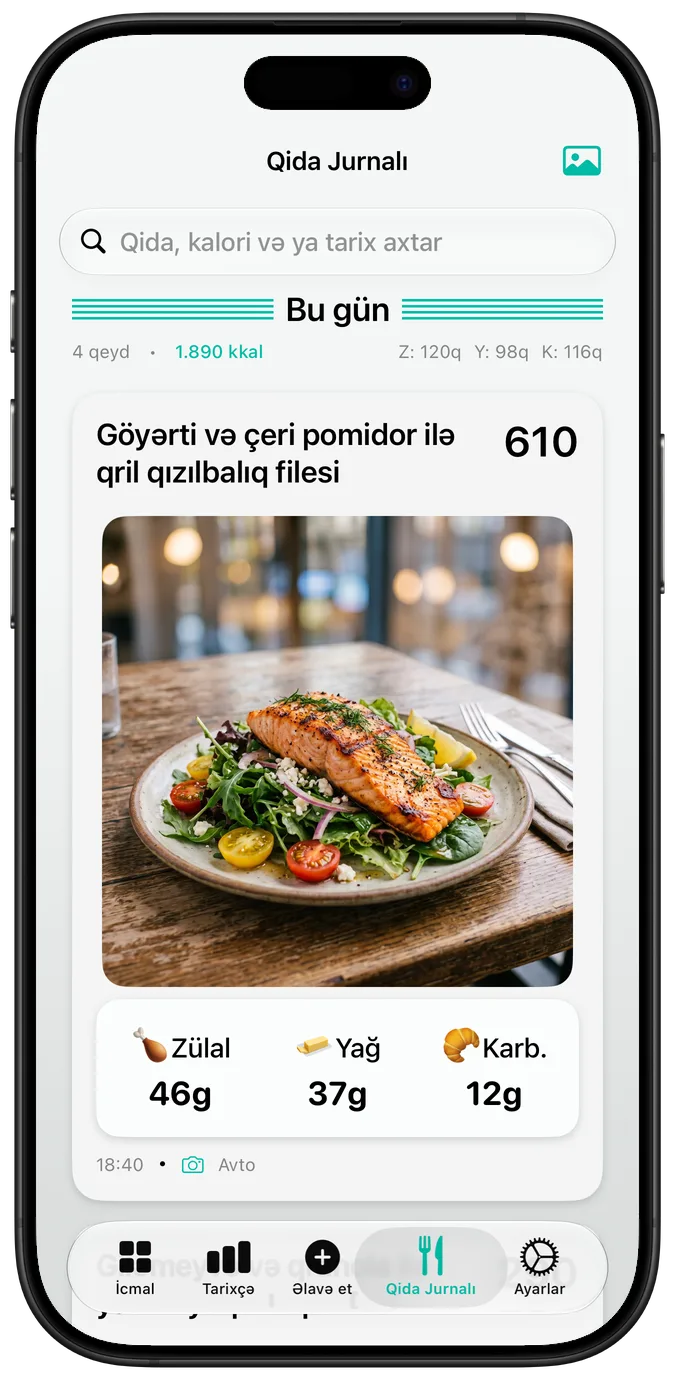 Şəkilli qida jurnalı
