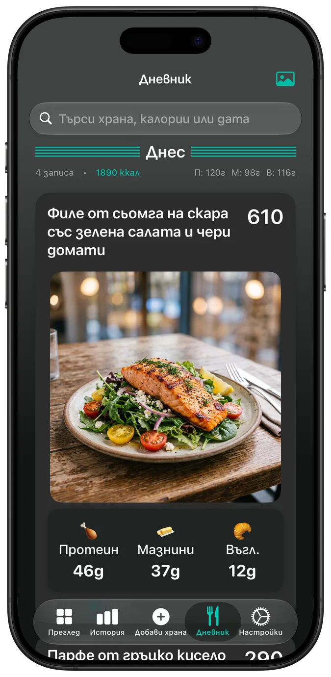 Дневникът в тъмен режим