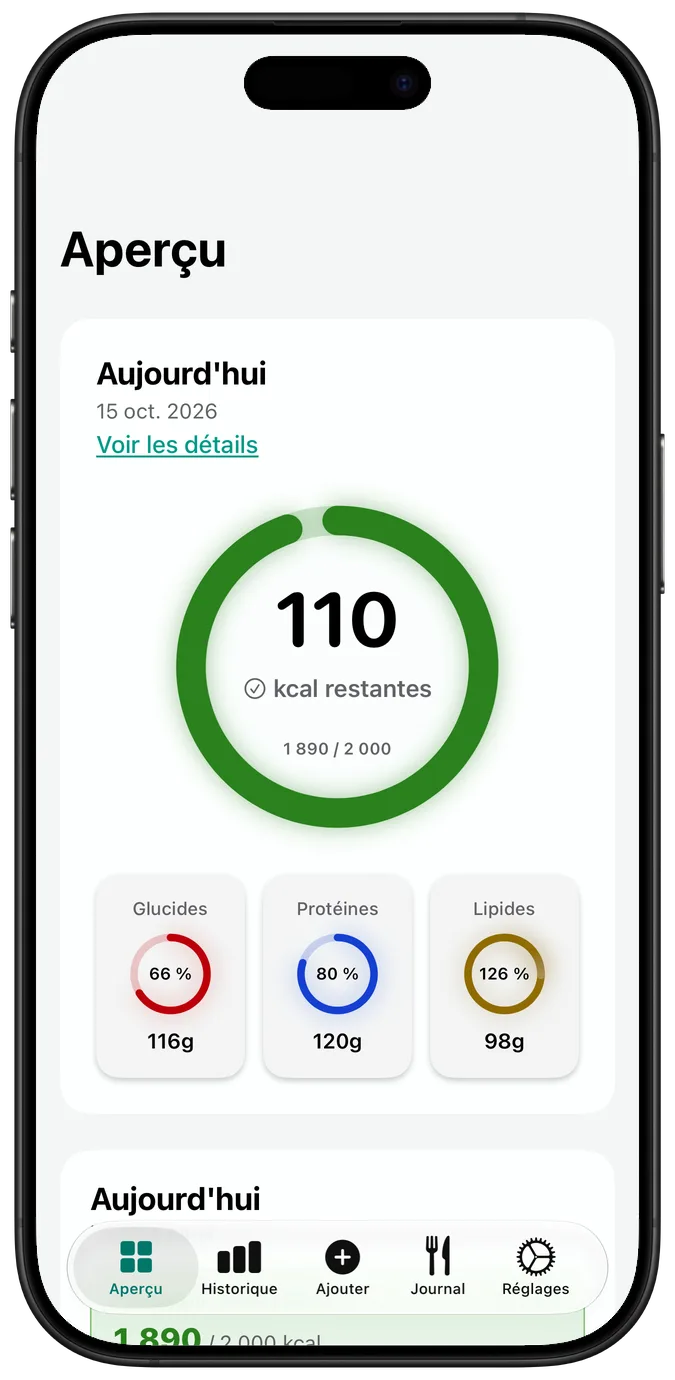 L’aperçu avec l’option « Augmenter le contraste » activée, ses anneaux dans des couleurs plus soutenues