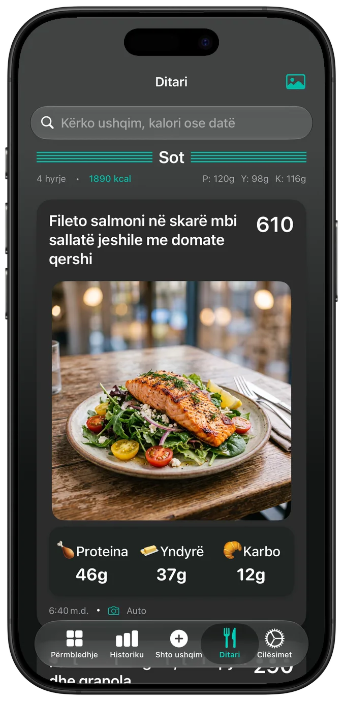 Ditari në modalitetin e errët